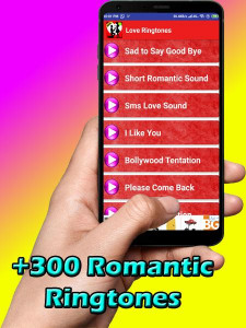 اسکرین شات برنامه Love Ringtones 2