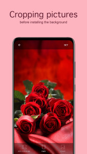 اسکرین شات 4 برنامه Rose Wallpapers 4K