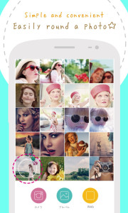 اسکرین شات 2 برنامه Round Photo - Design Clippings