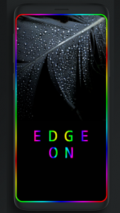 اسکرین شات برنامه Edge Lighting - Rounded Corner - Edge Notification 2