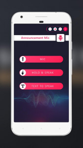 اسکرین شات 4 برنامه Announcement Mike