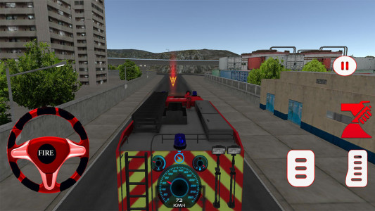 اسکرین شات بازی بازی آتش نشانی | رانندگی ماشین 5