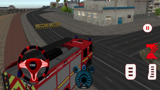 اسکرین شات بازی بازی آتش نشانی | رانندگی ماشین 3