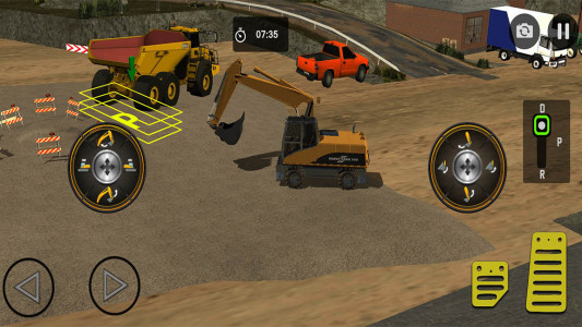 اسکرین شات بازی بازی ماشین بیل مکانیکی 4