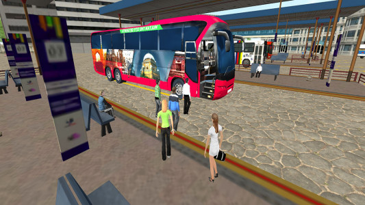 اسکرین شات بازی بازی رانندگی با اتوبوس - ترمینال 2