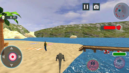 اسکرین شات بازی بازی حمله کروکودیل به ساحل 3