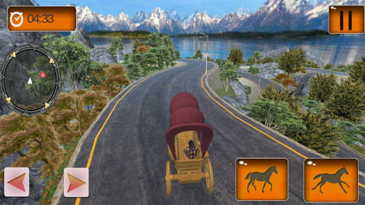 اسکرین شات بازی بازی درشکه سواری | مسافرکشی 4