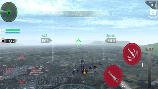 اسکرین شات بازی بازی هواپیمای جت جنگی 3
