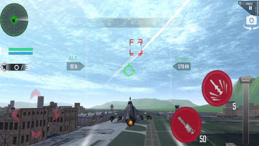 اسکرین شات بازی بازی هواپیمای جت جنگی 5