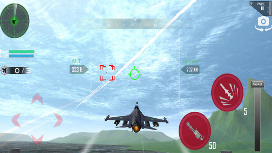 اسکرین شات بازی بازی هواپیمای جت جنگی 4