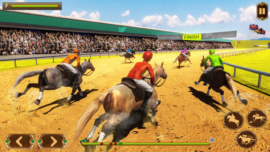 اسکرین شات بازی بازی مسابقه اسب سواری | بازی اسب 2
