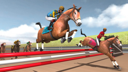 اسکرین شات بازی بازی مسابقه اسب سواری | بازی اسب 1