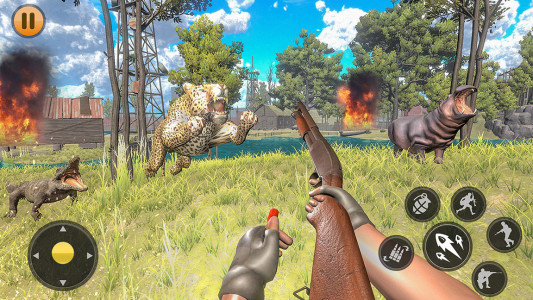 اسکرین شات بازی بازی شکار در جنگل | بازی تفنگی جدید 1