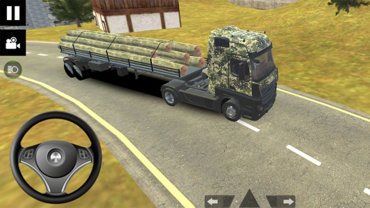 اسکرین شات بازی رانندگی با ماشین نظامی | حمل بار 5