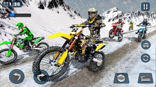 اسکرین شات بازی موتور بازی در برف 2