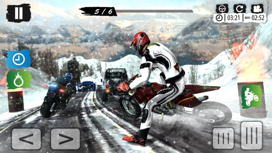 اسکرین شات بازی موتور بازی در برف 1