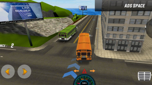 اسکرین شات بازی رانندگی با اتوبوس مدرسه | بازی جدید 4