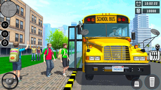 اسکرین شات بازی رانندگی با اتوبوس مدرسه | بازی جدید 2