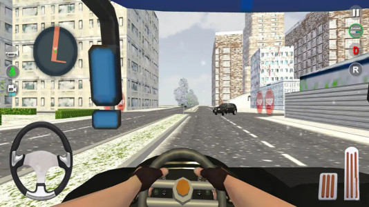 اسکرین شات بازی بازی رانندگی با ماشین سنگین 4