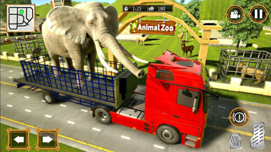 اسکرین شات بازی بازی کامیون حمل انتقالات | باغ وحش 2