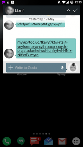 اسکرین شات برنامه YAATA - SMS/MMS messaging 6
