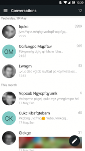 اسکرین شات برنامه YAATA - SMS/MMS messaging 2