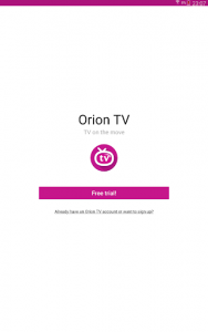 اسکرین شات برنامه Orion TV 8