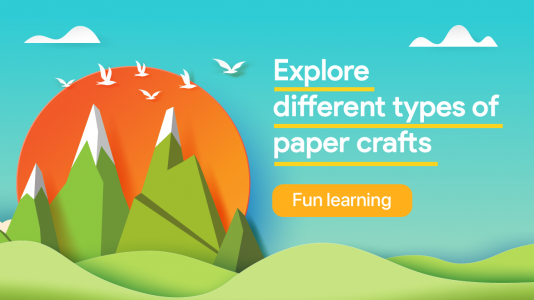 اسکرین شات 3 برنامه Learn Paper Crafts & DIY Arts