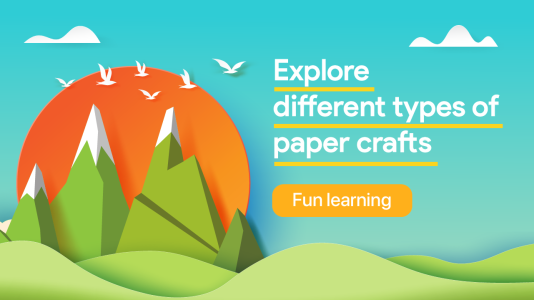 اسکرین شات 3 برنامه Learn Paper Crafts & DIY Arts