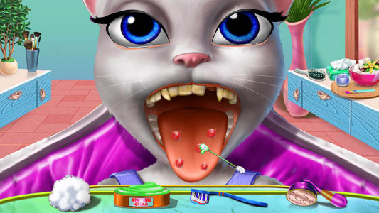 اسکرین شات بازی بازی دندان پزشکی آنجلا 3