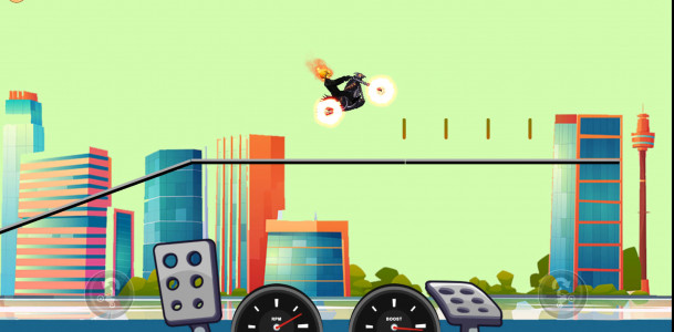 اسکرین شات بازی موتور سواری 2