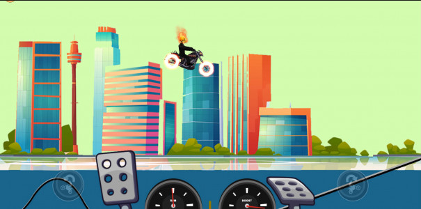 اسکرین شات بازی موتور سواری 1