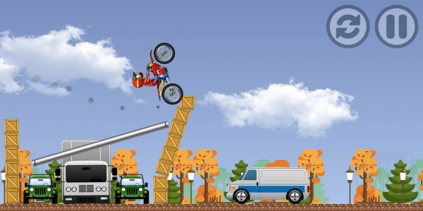 اسکرین شات بازی موتور کراس 1