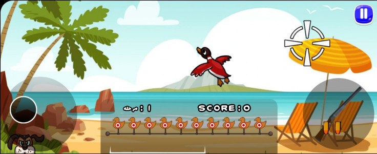 اسکرین شات بازی شلیک به اردک 1