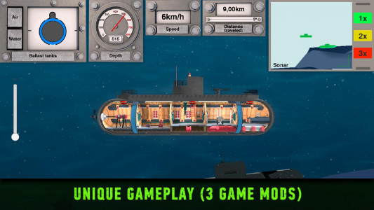 اسکرین شات بازی Submarine Games: Warships Inc 3