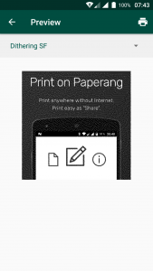 اسکرین شات برنامه Print on Paperang 4