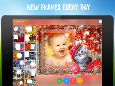 اسکرین شات برنامه Webka: Photo Frames Editor and Pic Collage Maker 7