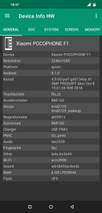 اسکرین شات 2 برنامه Device Info HW