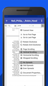 اسکرین شات برنامه PDF Reader & Viewer 5