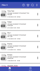 اسکرین شات 2 برنامه PDF Reader & Viewer