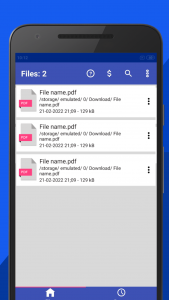 اسکرین شات برنامه PDF Reader & Viewer 1