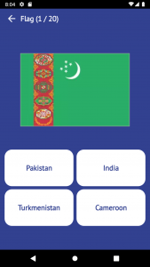 اسکرین شات برنامه Countries of the World - quiz 7