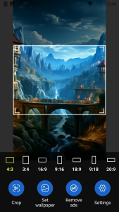 اسکرین شات 1 برنامه Image to Wallpaper