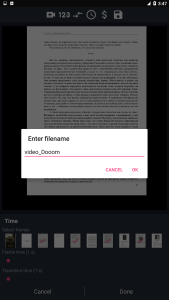 اسکرین شات 6 برنامه PDF to video converter