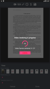 اسکرین شات 7 برنامه PDF to video converter