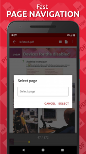 اسکرین شات 5 برنامه Simple PDF Reader