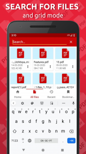 اسکرین شات 6 برنامه Simple PDF Reader