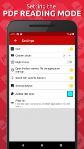 اسکرین شات 4 برنامه Simple PDF Reader