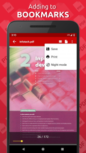 اسکرین شات 7 برنامه Simple PDF Reader