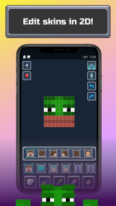 اسکرین شات 5 برنامه Skin Maker for Minecraft